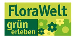 Firmenlogo von FloraWelt Dorsten – grün-gelbes Logo mit Schriftzug